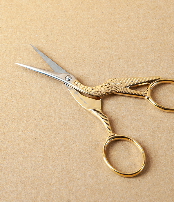 Victorinox Stork Scissors, Gold Plated