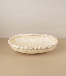Vietnamese Woven Bamboo Colander, Oval
