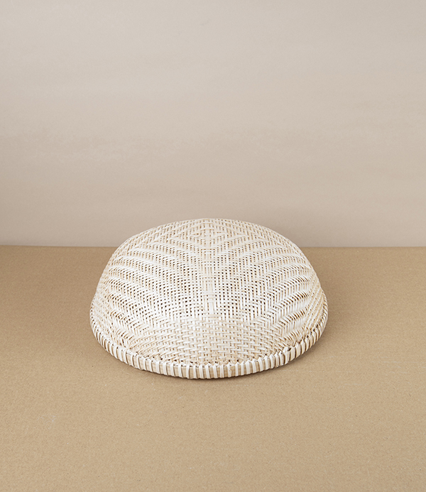 Vietnamese Woven Bamboo Colander, Round