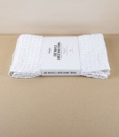 Waffle Weave Organic Cotton Large Hand Towel, Natural White