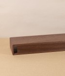 Japanese Letter or Magazine Rack, Walnut