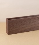 Japanese Letter or Magazine Rack, Walnut