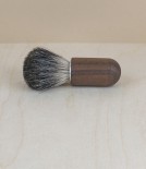 Swedish Shaving Brush, Walnut & Badger