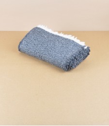 Finnish warm woollen scarf, Dark Grey