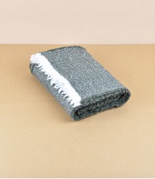 Finnish warm woollen scarf, Dark Olive