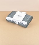 Finnish warm woollen scarf, Dark Olive