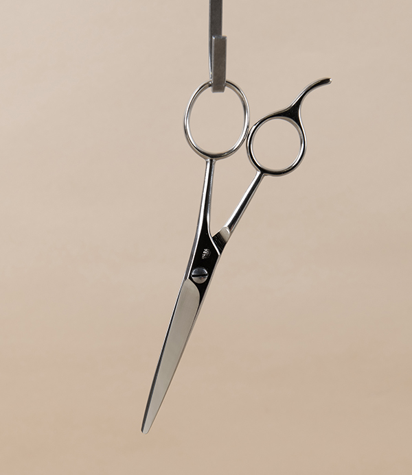WaSa Solingen Barber's Scissors with Hook, 6"