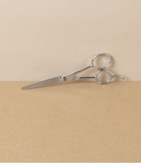 WaSa Solingen Barber's Scissors with Hook, 6"