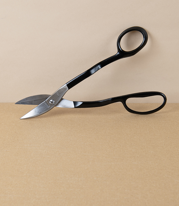 WaSa Solingen Cardboard Scissors with Black Japanned Handles