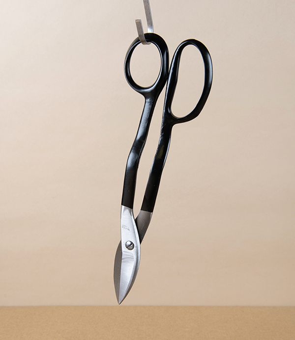 WaSa Solingen Cardboard Scissors with Black Japanned Handles