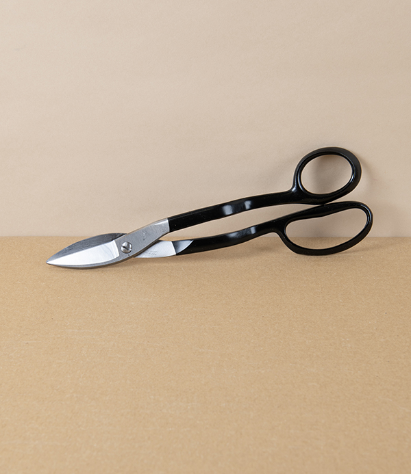 WaSa Solingen Cardboard Scissors with Black Japanned Handles
