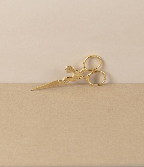 WaSa Solingen Golden Rooster Embroidery Scissors