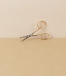 WaSa Solingen Gold Handled Embroidery Scissors, 3.5"