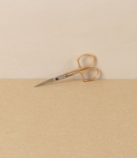 WaSa Solingen Gold Handled Embroidery Scissors, 3.5"