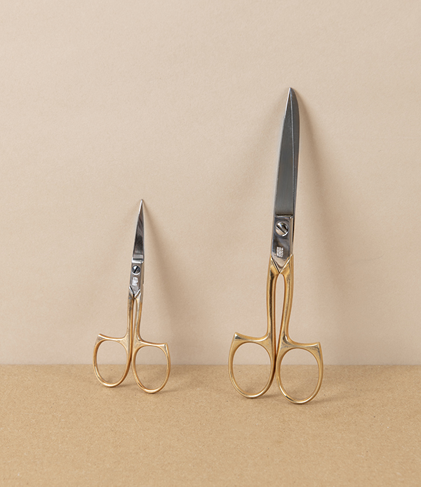WaSa Solingen Gold Handled Sewing Scissors, 5.5"