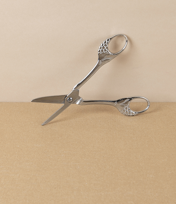 WaSa Solingen Grape Scissors, Nickel Plated