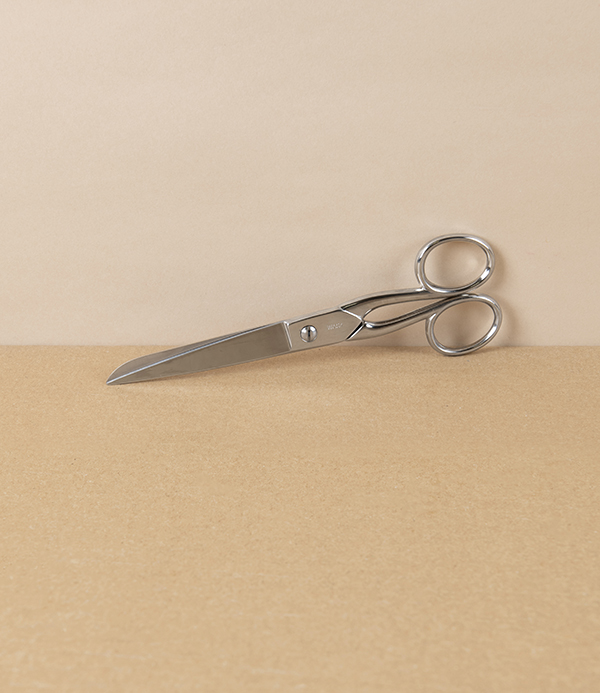 WaSa Solingen Household Scissors, Nickel Plated