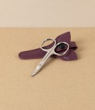 WaSa Solingen Cuticle Scissors with Leather Pouch