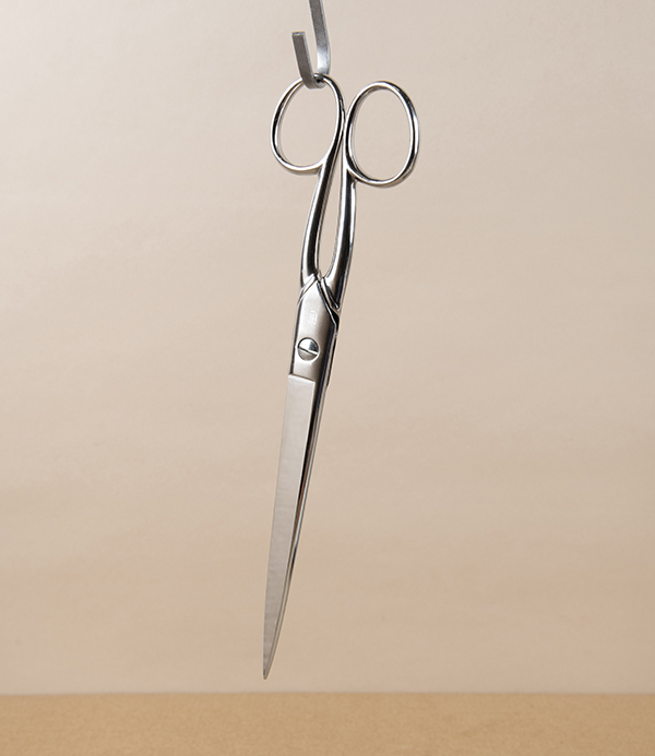WaSa Solingen Paper Shears, Nickel Plated, 9"