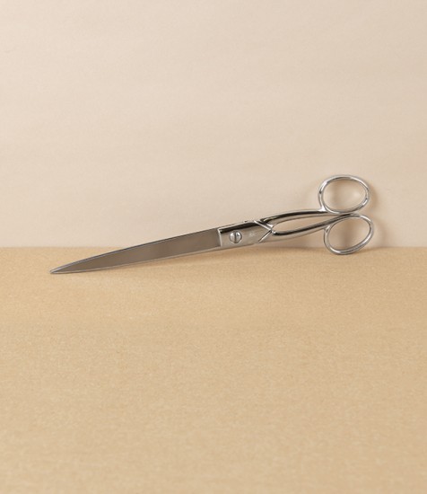 WaSa Solingen Paper Shears, Nickel Plated, 9"