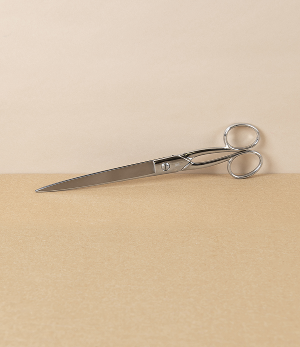 WaSa Solingen Paper Shears, Nickel Plated, 9"