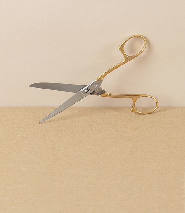 WaSa Solingen Gold Handled Sewing Scissors, 5.5"