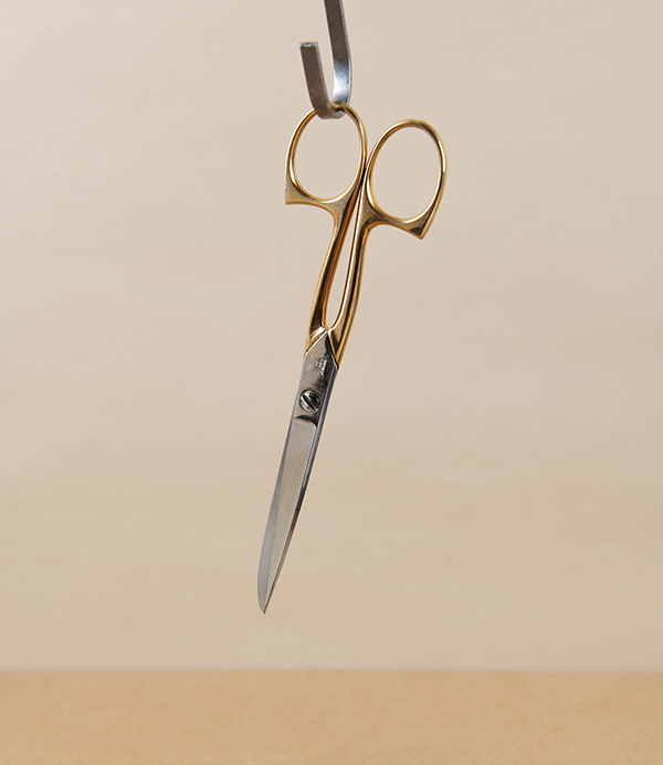 WaSa Solingen Gold Handled Sewing Scissors, 5.5"