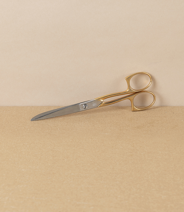 WaSa Solingen Gold Handled Sewing Scissors, 5.5"