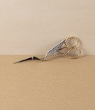 WaSa Solingen Stork Embroidery Scissors with Leather Holder, 6.5”