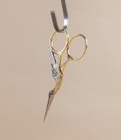 WaSa Solingen Sewing Set with Stork Scissors & Thimble