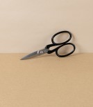WaSa Solingen Weaver’s Scissors with Black Japanned Handles