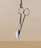 WaSa German Candle Wick Scissors, Nickel Plated