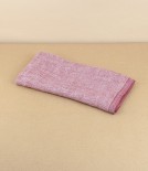 Finnish washed linen napkin, Bordeaux