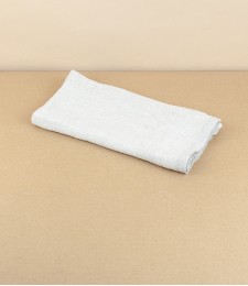 Finnish washed linen napkin, Natural