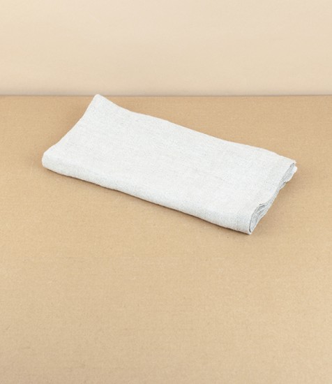 Finnish washed linen napkin, Natural