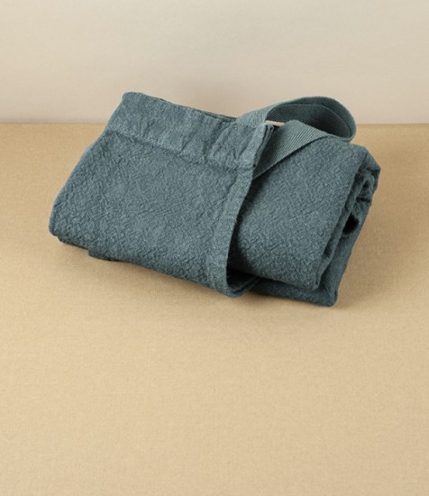 French Washed Linen & Cotton Apron, Oxyde