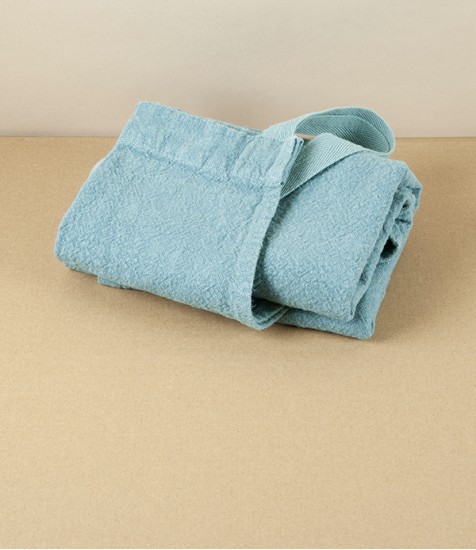 French Washed Linen & Cotton Apron, Vert de Gris