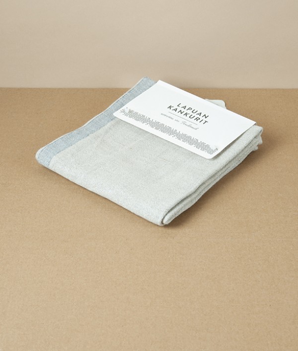 Finnish Washed Linen Kitchen Towel, Fumo / Linen