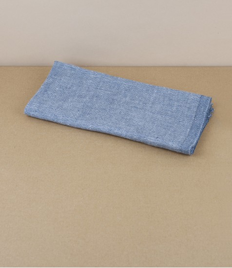 Finnish Washed Linen Napkin, Grey
