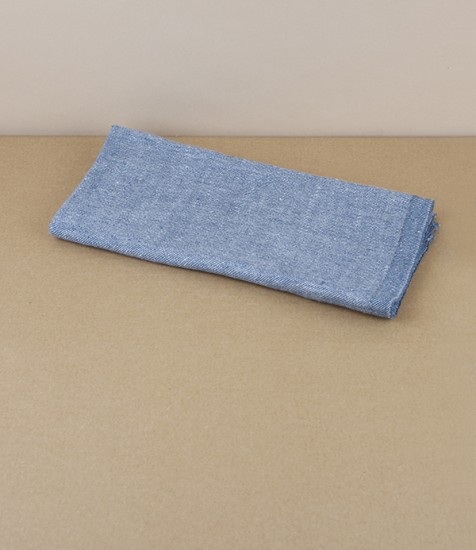 Finnish Washed Linen Napkin, Grey