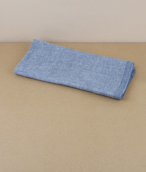 Finnish Washed Linen Napkin, Grey