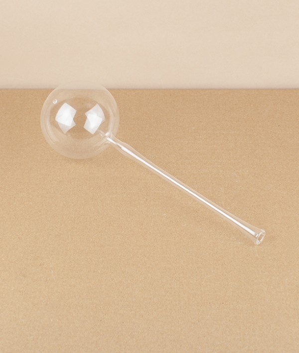 Mouth-Blown Glass Watering Bulb, 7cm