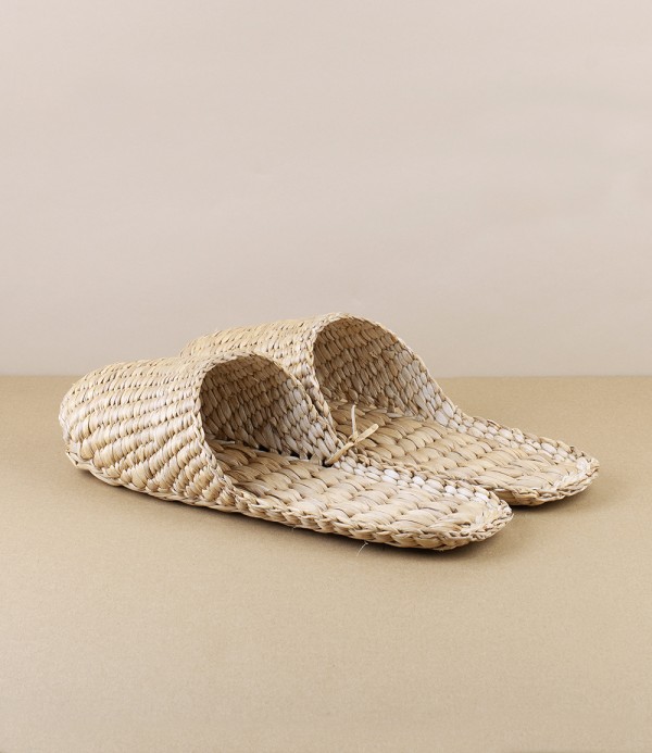 Woven Waterweed Slippers