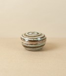 Jack Welbourne Lidded Jar, Mini, Ash Stripe