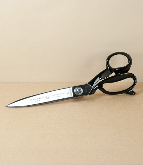 William Whiteley 'Big Bolt' Side-Bent Tailor's Shears, 12"