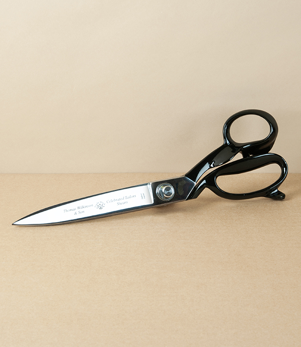 William Whiteley 'Big Bolt' Side-Bent Tailor's Shears, 12"