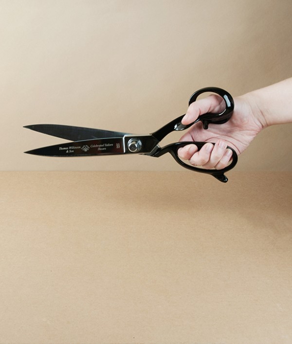 William Whiteley 'Big Bolt' Side-Bent Tailor's Shears, 12"