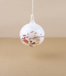 Mouth-Blown Glass Individually Unique 'Winter' Bauble