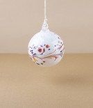 Mouth-Blown Glass Individually Unique 'Winter' Bauble
