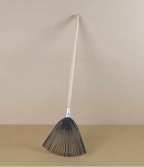 Wire fly swat, wooden  handle